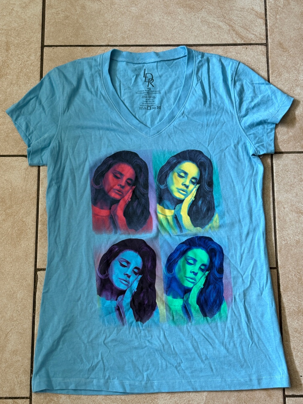 Lana Del Rey Pop Art Graphic Tee